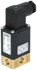 Solenoid Valve 3/2-Way G1/4'' NC Brass NBR 0-5bar/73psi 110VAC 0330 41618