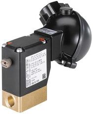 Magneetventiel 3/2-weg G1/4'' omleiden RVS FFKM/FKM 0-5bar/73psi 230VAC 0330 144126