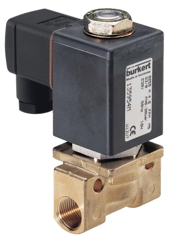Solenoid Valve G1/4'' NC Brass 0-4bar/58psi 110VAC 255 18655