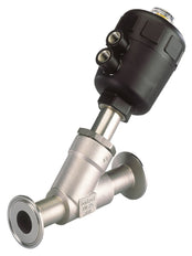 Klem DN 20 Dubbelwerkend Pneumatisch 2-Weg Vrijstroomafsluiter RVS - 2000 - 300880