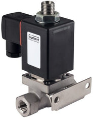 Solenoid Valve 3/2-Way G1/4'' NC Stainless steel PTFE 0-4bar/58psi 24VDC Vacuum 0355 144075