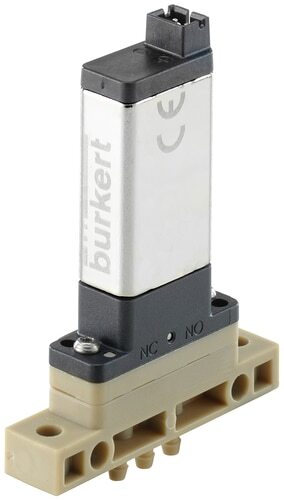 Solenoid Valve 2mm Hose Pillar NC PEEK FFKM -1-5bar/-15-73psi 24VDC 6724 20071231