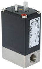 Magneetventiel G1/4'' NC RVS FKM -1-6bar/-15-87psi 24VDC Vacuüm 0330 20030877