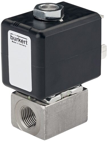 Magneetventiel 20x20 mm SFB flens NC RVS FKM 0-6bar/87psi 24VDC 7011 20051989