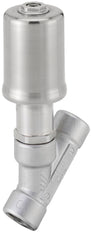G 1 1/2 inch NO Pneumatic Angle Seat Valve Stainless Steel - 2060 - 387871