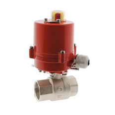 Electrical Ball Valve 2-Way G3/4'' Brass 12V AC