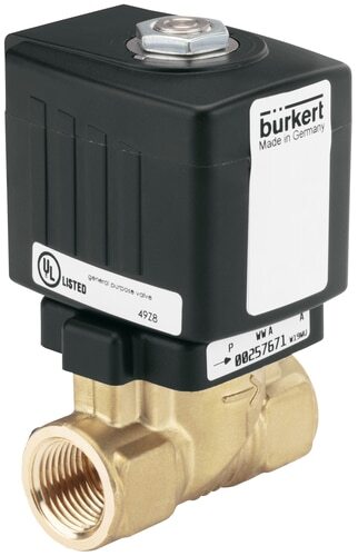 Solenoid Valve G3/8'' NC Brass EPDM 0-10bar/145psi 24VDC Anti-Waterhammer 6213 255835