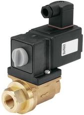 Solenoid Valve 3/2-Way G1/2'' Diverting Brass FKM 0-0.5bar/7psi 110VAC/DC 0131 65384