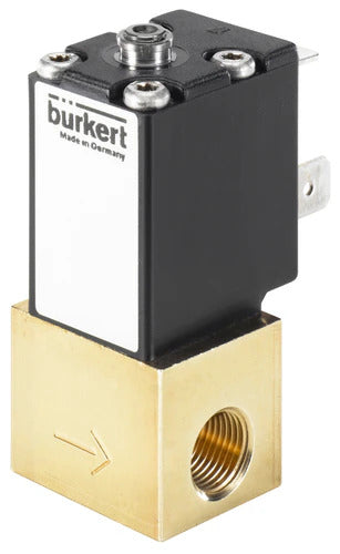 Solenoid Valve NPT 1/8'' NC Brass PCTFE/FKM -1-10bar/-15-145psi 24VDC 2871 254968