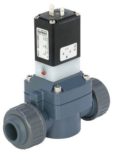 Magneetventiel 25 mm gelijmde hulzen NC Kunststof FKM 0,5-6 bar/7-87 psi 230VAC 0142 291438