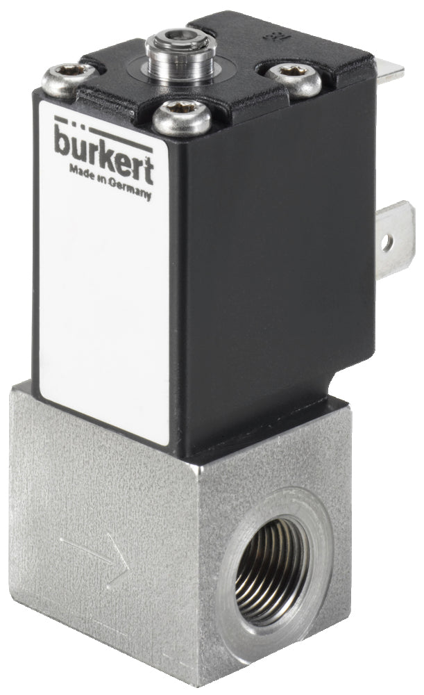Solenoid Valve G1/8'' NC Stainless Steel FKM -1-10bar/-15-145psi 24VDC 2871 236001