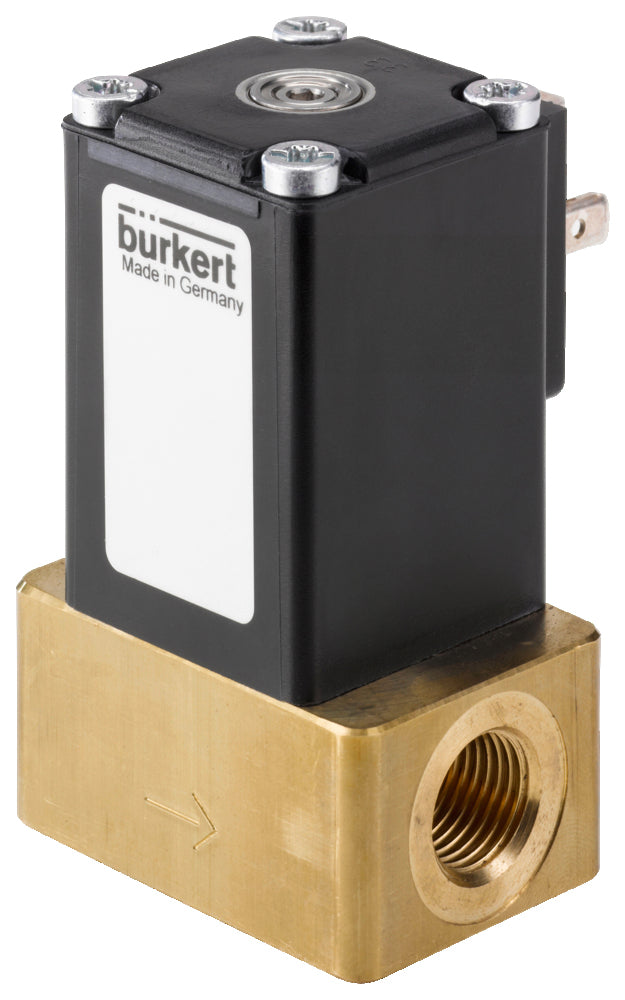 Magneetventiel NPT 1/4'' NC Messing FKM -1-8bar/-15-116psi 24VDC 2873 254369