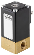 Magneetventiel NPT 1/8'' NC Messing FKM -1-8bar/-15-116psi 24VDC 2873 236235