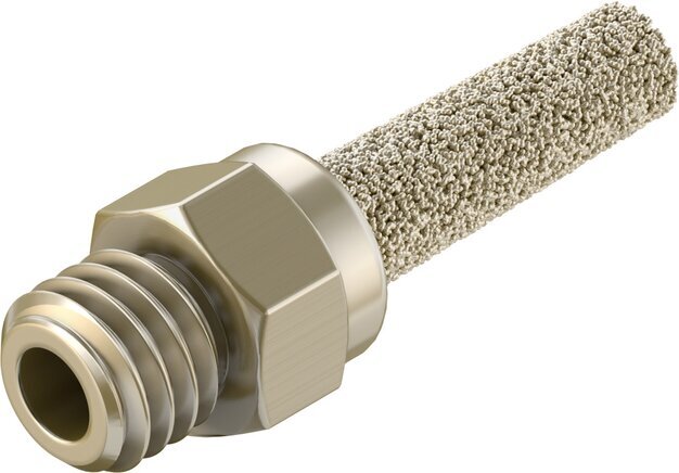 Festo AMTE NPT 1/8'' Sintered Bronze Pneumatic Muffler [2 Pieces]