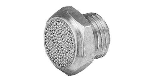 Aventics SI1 M5 Sintered Bronze Compact Pneumatic Muffler [2 Pieces]
