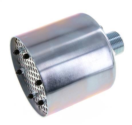 G1'' Hoge Doorstroom Multikamer Pneumatische Geluiddemper