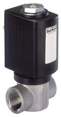 Solenoid Valve G1/4'' NC Stainless steel PTFE 0-60bar/870psi 24VAC/DC ATEX 6027 380719
