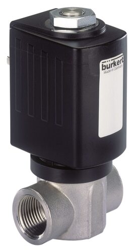 Solenoid Valve G1/2'' NC Stainless steel FKM 0-3bar/44psi 240VAC 6027 386735