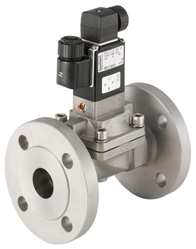 Magneetventiel 40 Mm Flens NC Gietijzer NBR 0.2-10Bar/3-145Psi 24VDC Anti-Waterslag 5282 296739