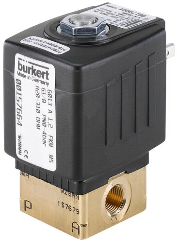 Solenoid Valve NC Brass FKM Without Body 6013 256600