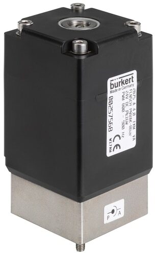 Solenoid Valve 45x45 mm SFB flange NC Aluminium EPDM -1-8bar/-15-116psi 24VDC 2875 255355