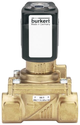 Magneetventiel NPT 1/2'' NC Messing FKM 0.2-16bar/3-232psi 24VDC Anti-Waterslag 6281 306547