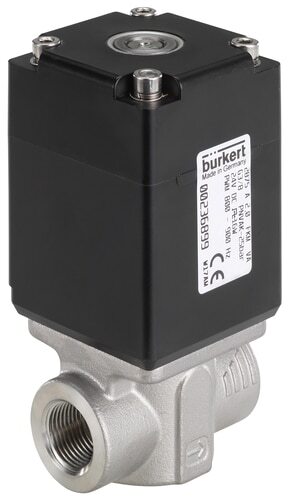 Solenoid Valve NPT 1/2'' NC Stainless steel EPDM -1-25bar/-15-363psi 24VDC 2875 255527