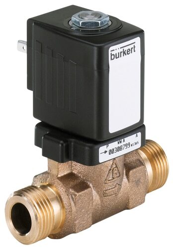 Solenoid Valve G1/2'' Male NC Bronze EPDM 0-10bar/145psi 230VAC Anti-Waterhammer Drinking Water 6213 311679