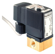 Solenoid Valve G1/4'' NC Brass NBR 0-1.5bar/22psi 110VAC 6013 342001