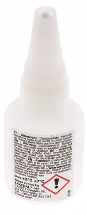 Loxeal Secondelijm 20ml Transparent 2-5s Uithardingstijd Metaal, Plastic, Neopreen/NBR, Epdm En Rubber Oppervlakten