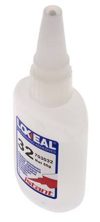 Loxeal Secondelijm 50ml Transparent 2-5s Uithardingstijd Metaal, Plastic, Neopreen/NBR, Epdm En Rubber Oppervlakten