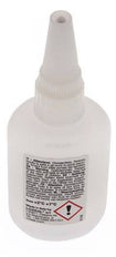 Loxeal Secondelijm 50ml Transparent 2-5s Uithardingstijd Metaal, Plastic, Neopreen/NBR, Epdm En Rubber Oppervlakten