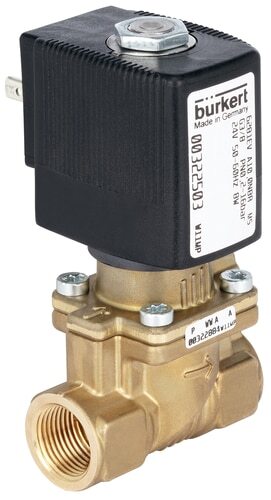 Magneetventiel G3/8'' NC Messing NBR 0.2-16bar/3-232psi 24VAC Anti-Waterslag 6281 322503