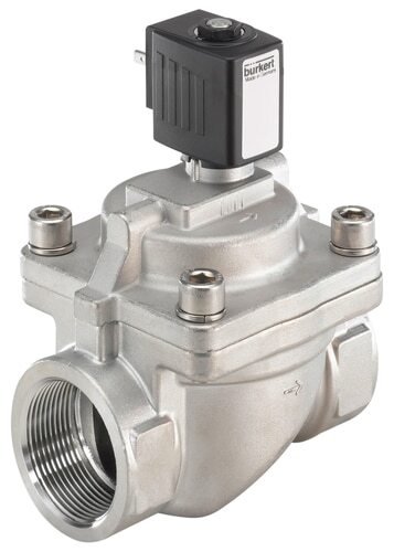 Magneetventiel G1 1/4'' NC RVS EPDM 0.2-16bar/3-232psi 230VAC Anti-Waterslag Drinkwater 6281 247943