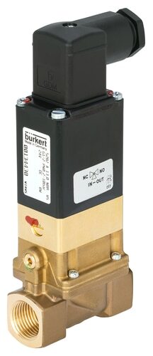 Magneetventiel G1/2'' NC Messing NBR 0.2-10bar/3-145psi 110VDC Anti-Waterslag 5282 264306
