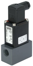 Magneetventiel G3/8'' NC Kunststof FFKM -1-1bar/-15-15psi 230VAC 0121 326527
