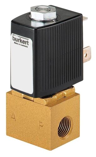 Solenoid Valve G1/8'' NC Brass EPDM 0-12bar/174psi 24VDC 6011 327145