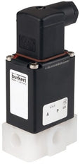 Solenoid Valve 3/2-Way G1/4'' Mixing PVDF EPDM -1-1bar/-15-15psi 24VDC Vacuum 0330 20041732