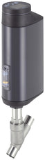 Welded End 2 inch Position Controller NC Stainless Steel Electric Angle Seat Valve - 3360 - 309905
