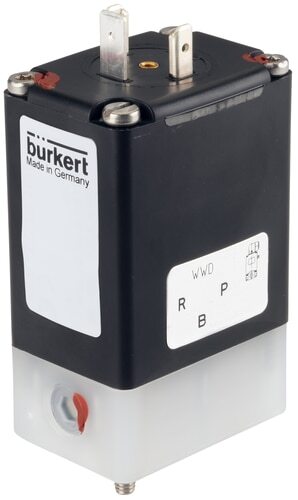 Solenoid Valve 32x46 mm SFB flange NC PVDF FFKM -1-1bar/-15-15psi 24VDC Vacuum 331 337988