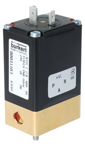 Solenoid Valve 3/2-Way 32x46 mm SFB flange NO Brass NBR 0-16bar/232psi 120VAC 0331 44568
