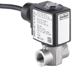 Solenoid Valve G3/8'' NC Stainless steel PTFE 0-16bar/232psi 24VAC/DC ATEX 6240 363313