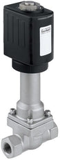 Magneetventiel G1/4'' NC RVS PTFE 0-10bar/145psi 24VAC/DC Vacuüm -200 - 180°C (-328 - 356°F) 6026 367643