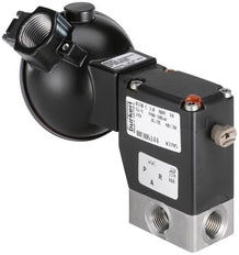 Solenoid Valve 3/2-Way G1/4'' Diverting Stainless steel FKM 0-10bar/145psi 24VAC/DC ATEX 0330 394337