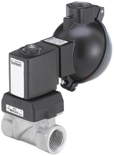 Magneetventiel G3/4'' NC RVS FKM 0.5-5bar/7-73psi 110VAC/DC Anti-Waterslag ATEX 6213 384121