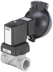 Magneetventiel G3/4'' NC RVS FKM 0.5-5bar/7-73psi 110VAC/DC Anti-Waterslag ATEX 6213 384121
