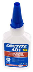 Loctite Secondelijm 50ml Transparent 3-11s Uithardingstijd Metaal, Plastic En Rubber Oppervlakten