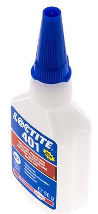 Loctite Secondelijm 50ml Transparent 3-11s Uithardingstijd Metaal, Plastic En Rubber Oppervlakten