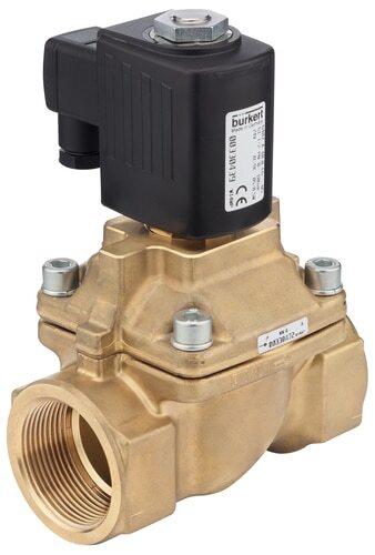 Magneetventiel NPT 3/4'' NC Messing PTFE 0-10bar/145psi 120VAC 6407 325974