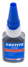 Loctite Secondelijm 20ml Zwart 20-50s Uithardingstijd Metaal, Plastic En Rubber Oppervlakten